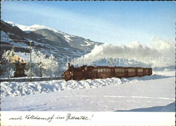 Eisenbahn Zillertalbahn Mayrhofen
