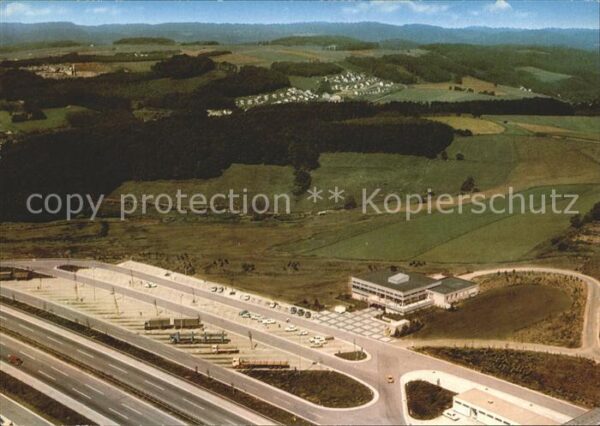 Autobahn B.A.B.-Raststätte Sauerland-Ost Lüdensc