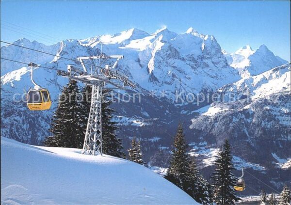 Seilbahn Hasliberg-Käserstatt Wetterhorngruppe