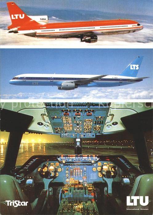 Flugzeuge Zivil LTU TriStar L-1011-1 LTS Boeing 757-200