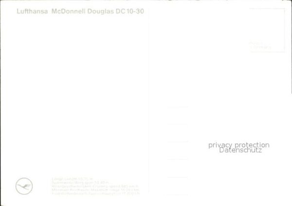Lufthansa McDonnell Douglas DC 10-30 – Bild 2