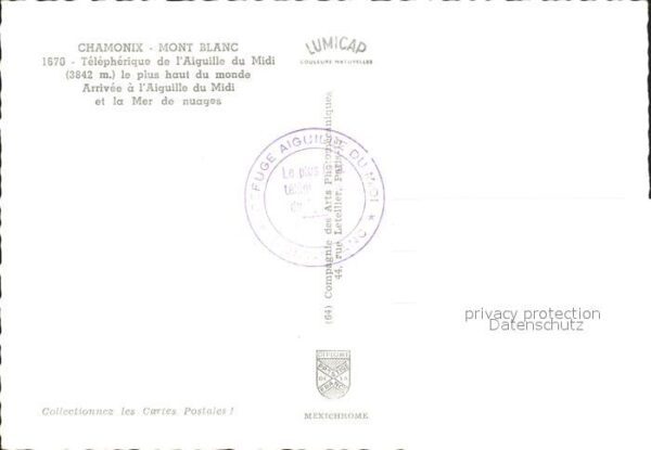 Seilbahn Aiguille du Midi Mont Blanc – Bild 2
