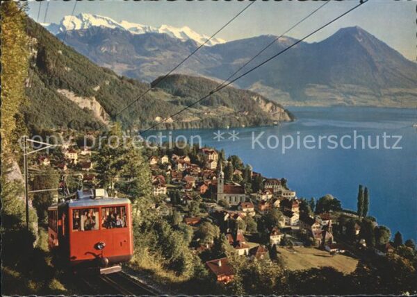 Zahnradbahn Vitznau Rigi-Bahn Nidwaldner Alpen