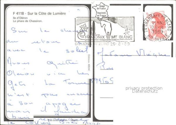 Leuchtturm Lighthouse Chassiron Ile d_Oleron Cote de Lumiere – Bild 2
