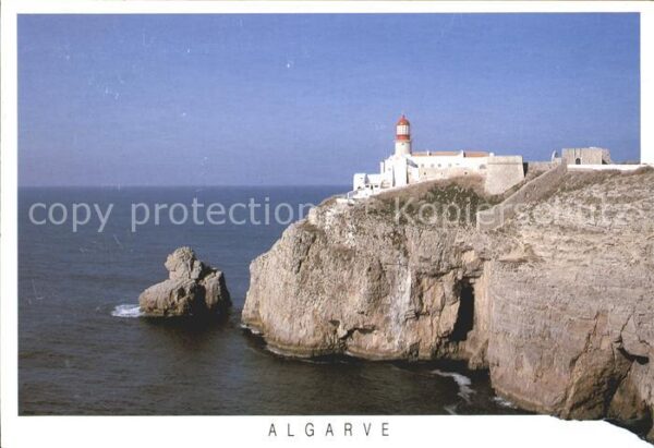 Leuchtturm Lighthouse Cabo Sao Vicente Algarve