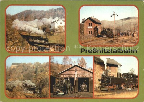 Eisenbahn Pressnitztalbahn Wolkenstein-Jöhstadt B