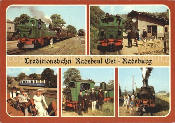 Eisenbahn Traditionsbahn Radebeul Ost-Radeburg Zu