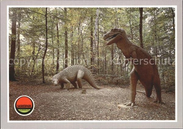 Dinosaurier Scelidosaurus Ceratosaurus Saurierpark