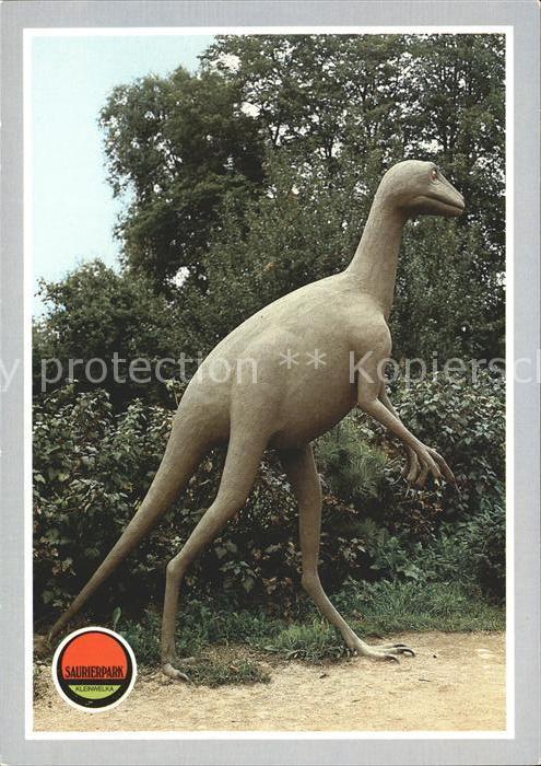 Dinosaurier Stenonychosaurus Saurierpark Kleinwelka