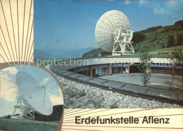 Funk Radioteleskop Erdefunkstelle Aflenz Au