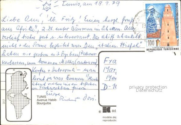 Tunis Avenue Habib Bourguiba – Bild 2