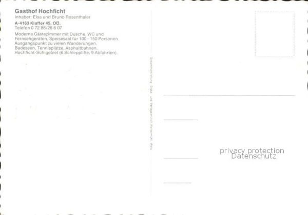 Klaffer Hochficht Gasthof Hochficht – Bild 2