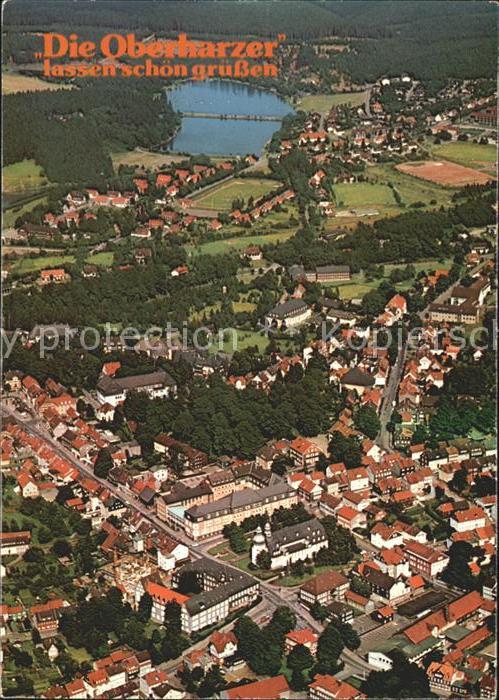 Clausthal-Zellerfeld Fliegeraufnahme
