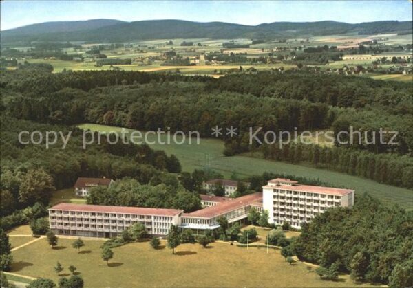 Bad Rothenfelde Fliegeraufnahme Sanatorium Teutoburger