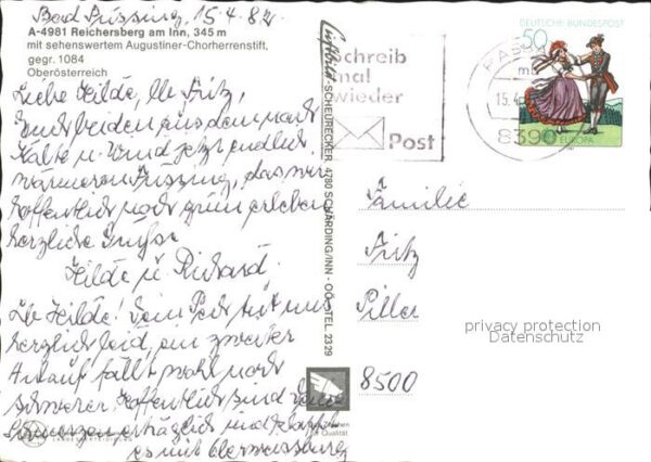 Reichersberg Inn Augustiner Chorherrenstift Fliegeraufna – Bild 2