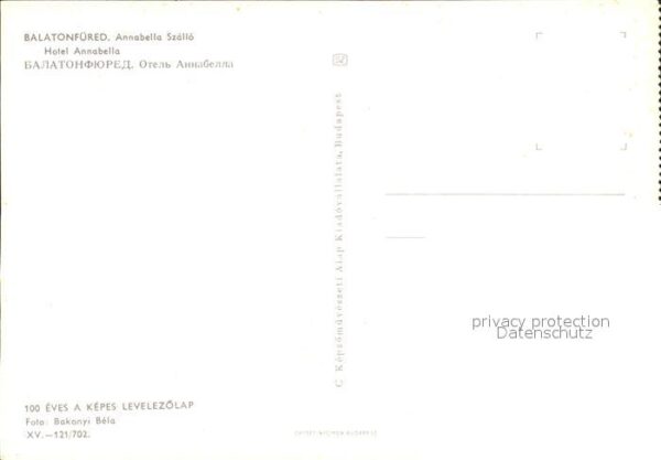 Balatonfuered Hotel Annabella – Bild 2