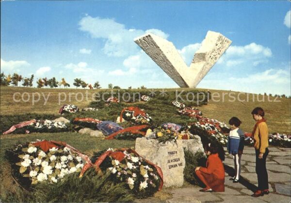 Kragujevac Sumadija Denkmal erschossenen Schüler