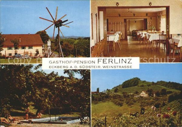Gamlitz Gasthof Pension Ferlinz Eckberg Südstei