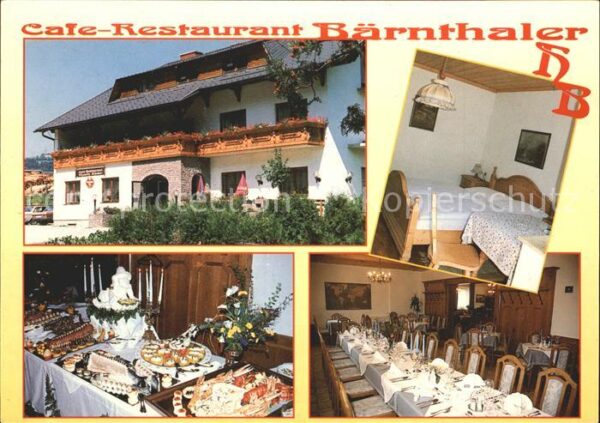 Bad St Leonhard Lavanttal Cafe Restaurant Bärnthaler