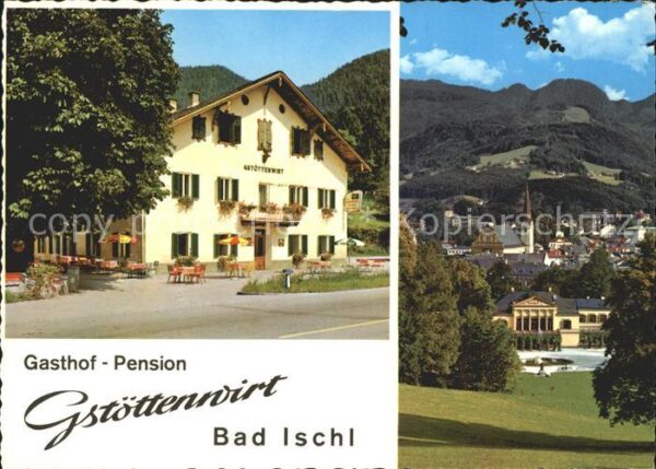 Bad Ischl Salzkammergut Gasthof Pensionj Gstöttenwirt