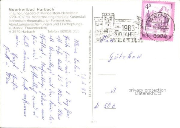 Moorbad Harbach Nebelstein Mandelstein – Bild 2