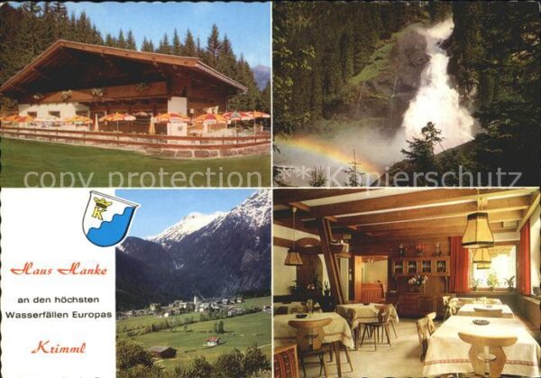 Krimml Haus Hanke Wasserfall