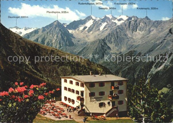 Elferhuette Daunkogel Pfandlspitze Ruderhofspitze S