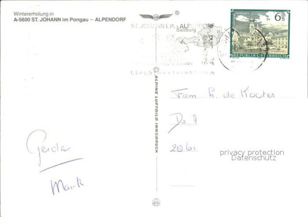 St Johann Pongau Salzburg Alpendorf Fliegeraufnahme – Bild 2