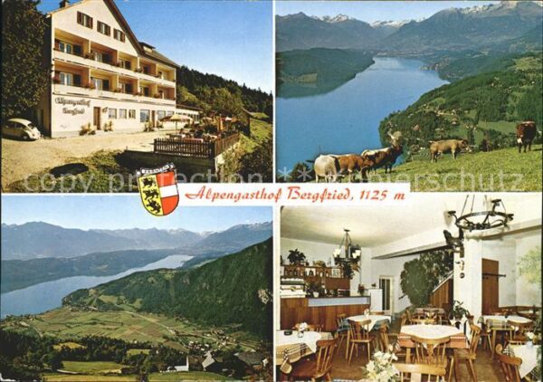 Ferndorf Kaernten Millstättersee Alpengasthof Bergfried O