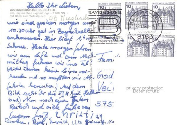 Sudelfeld Jugendherberghaus Jugendrings Wildalpjo – Bild 2