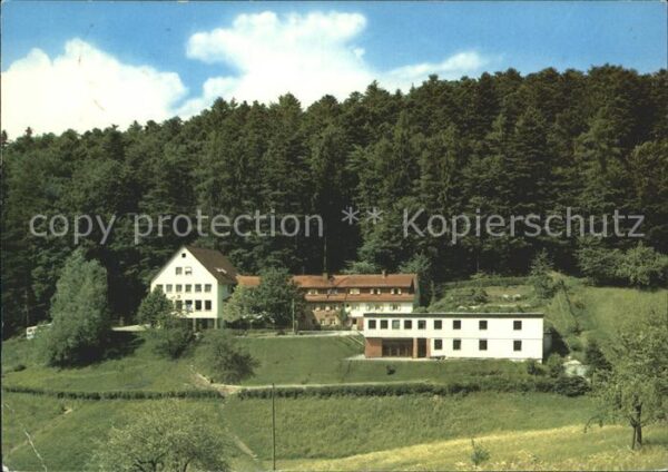 Bad Herrenalb Evangelische Aschenhütte DJH Schullandh