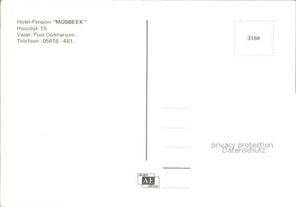 Ootmarsum Hotel Pension Mosbeek Vasse – Bild 2