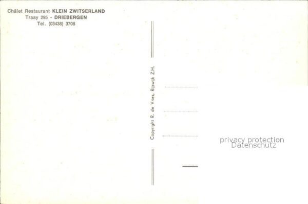 Driebergen Chalet Restaurant Klein Zwitserland – Bild 2