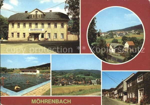 Moehrenbach FDGB Vertargsgaststätte Ratskeller Frei