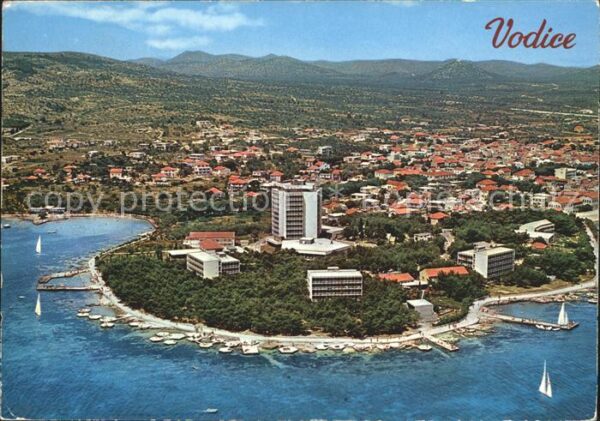 Vodice Fliegeraufnahme
