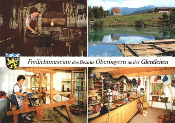 Grossweil Freilichtmuseum Glentleiten Schmiede Ho