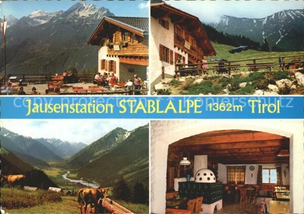 Elmen Tirol Jausenstation Stablalpe Kuh