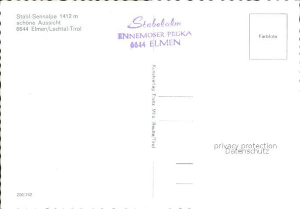 Elmen Tirol Stabl Sennalpe – Bild 2