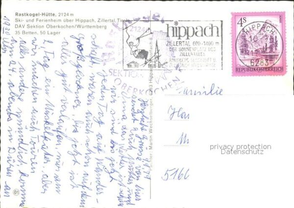 Rastkogelhuette Hippach Blumen – Bild 2