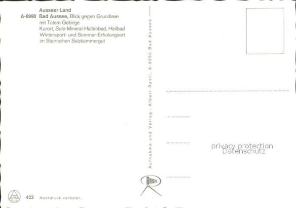 Bad Aussee Steiermark Tote Gebirge Sole Mineral Hallenbad Ste – Bild 2