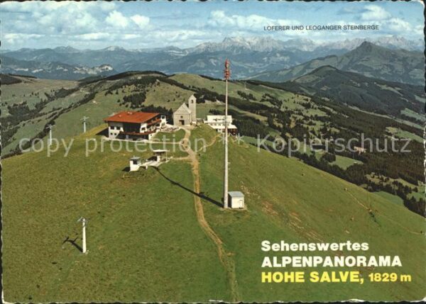 Westendorf Tirol Gipfelrestaurant Hohe Salve Hopfgarten