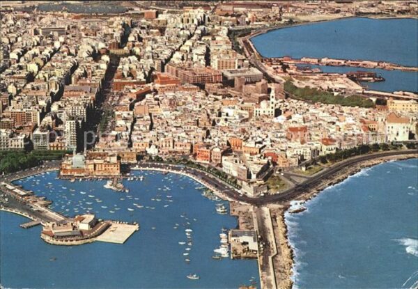 Bari Puglia Fliegeraufnahme