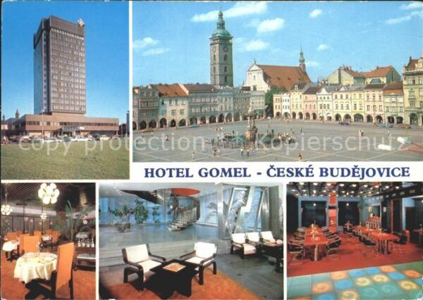 Ceske Budejovice Hotel Gomel Ziskovo namesti Restaurace