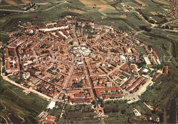 Palmanova Udine Fliegeraufnahme Burg Stadt