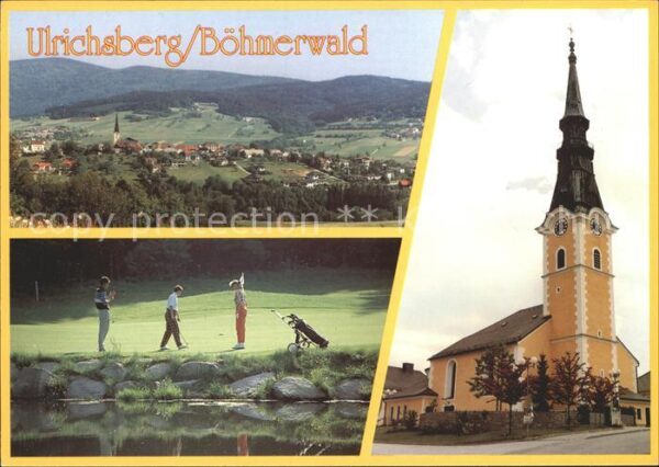 Ulrichsberg Oberoesterreich Böhmerwaldgolfpark Pfarrkirche