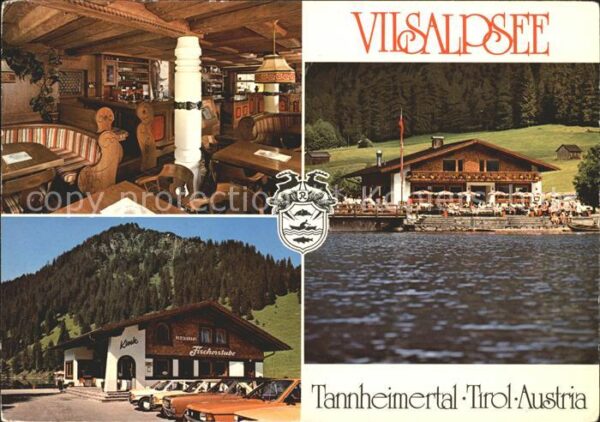 Tannheim Tirol Restaurant Fischerstube Vilsalpsee