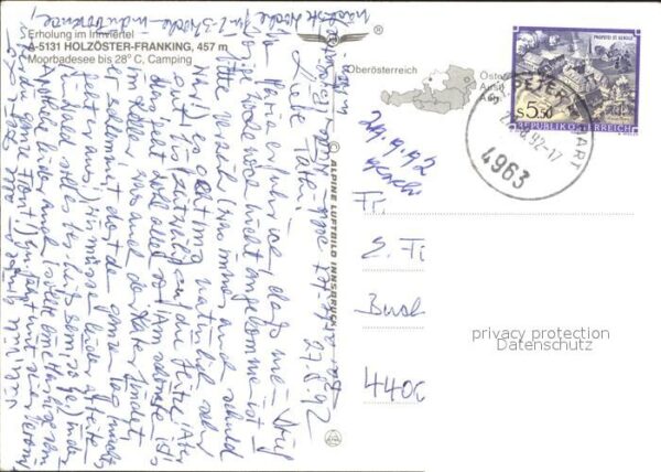 Holzoester Franking Camping Moorbadesee Fliegeraufnahme – Bild 2