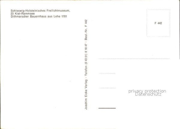 Rammsee Kiel Dithmarscher Bauernhaus Freilichtmuseum – Bild 2