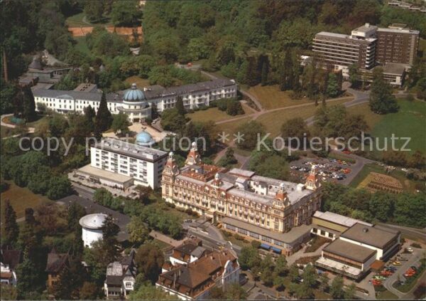 Bad Wildungen Fliegeraufnahme Fürstenhof Badehotel He