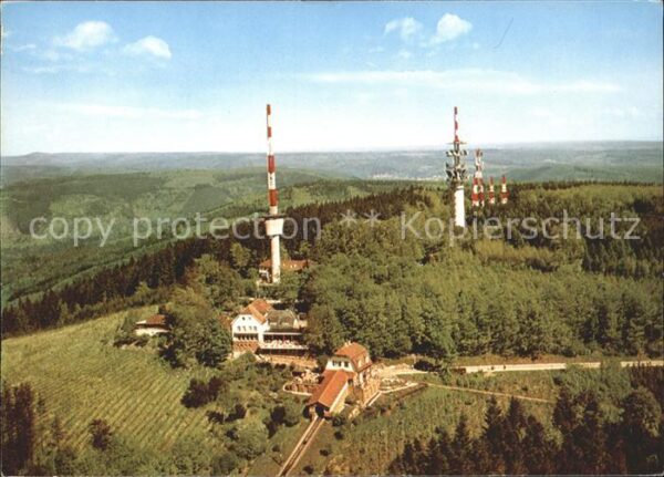 Heidelberg Neckar Königstuhl Berghotel Bergbahnstation Fe